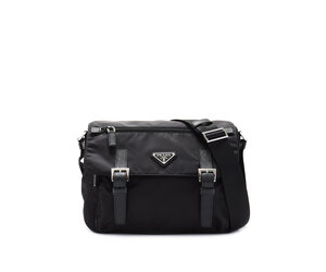 PRADA Nylon Crossbody Messenger Bag | RUSE