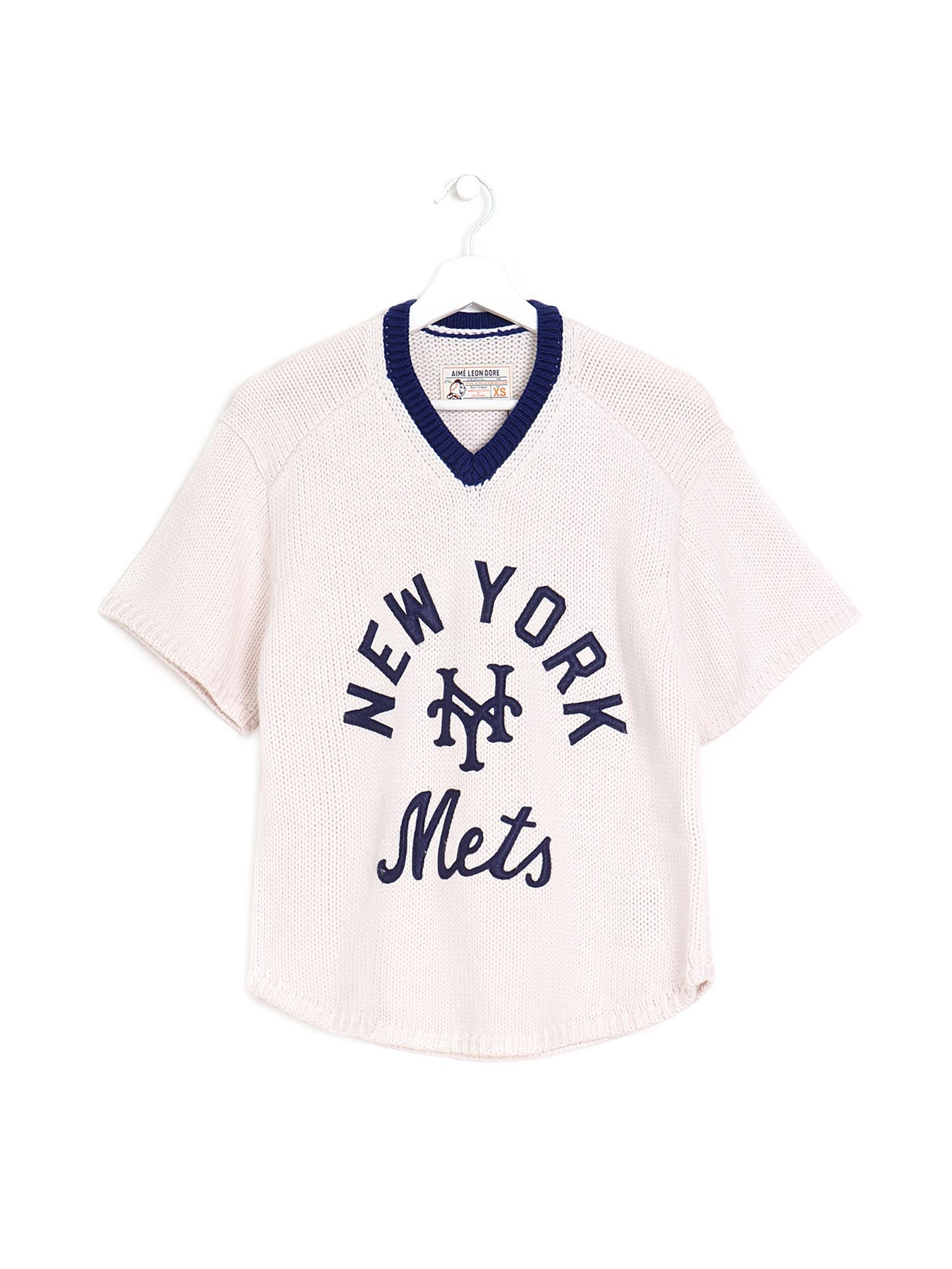 Aimé Leon Dore New York Mets Rib-Knit Sweater | RUSE