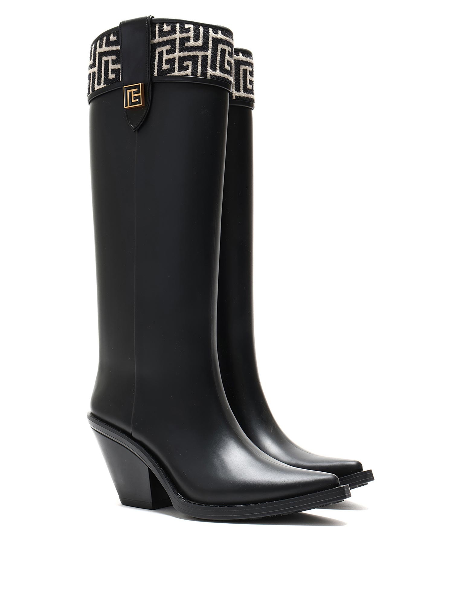 Balmain high boots discount