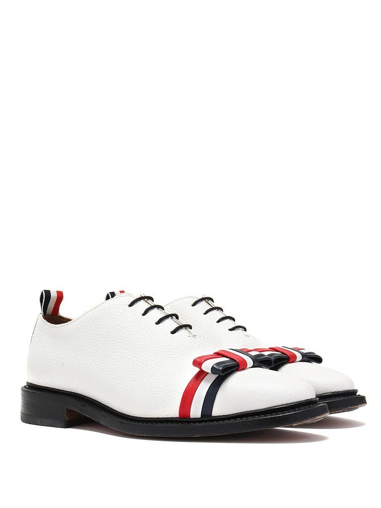 Chaussures Plates En Cuir Blanc Kangourou - UK8 EU42 Neuves Dans Boîte, Parfaites Pour L'été