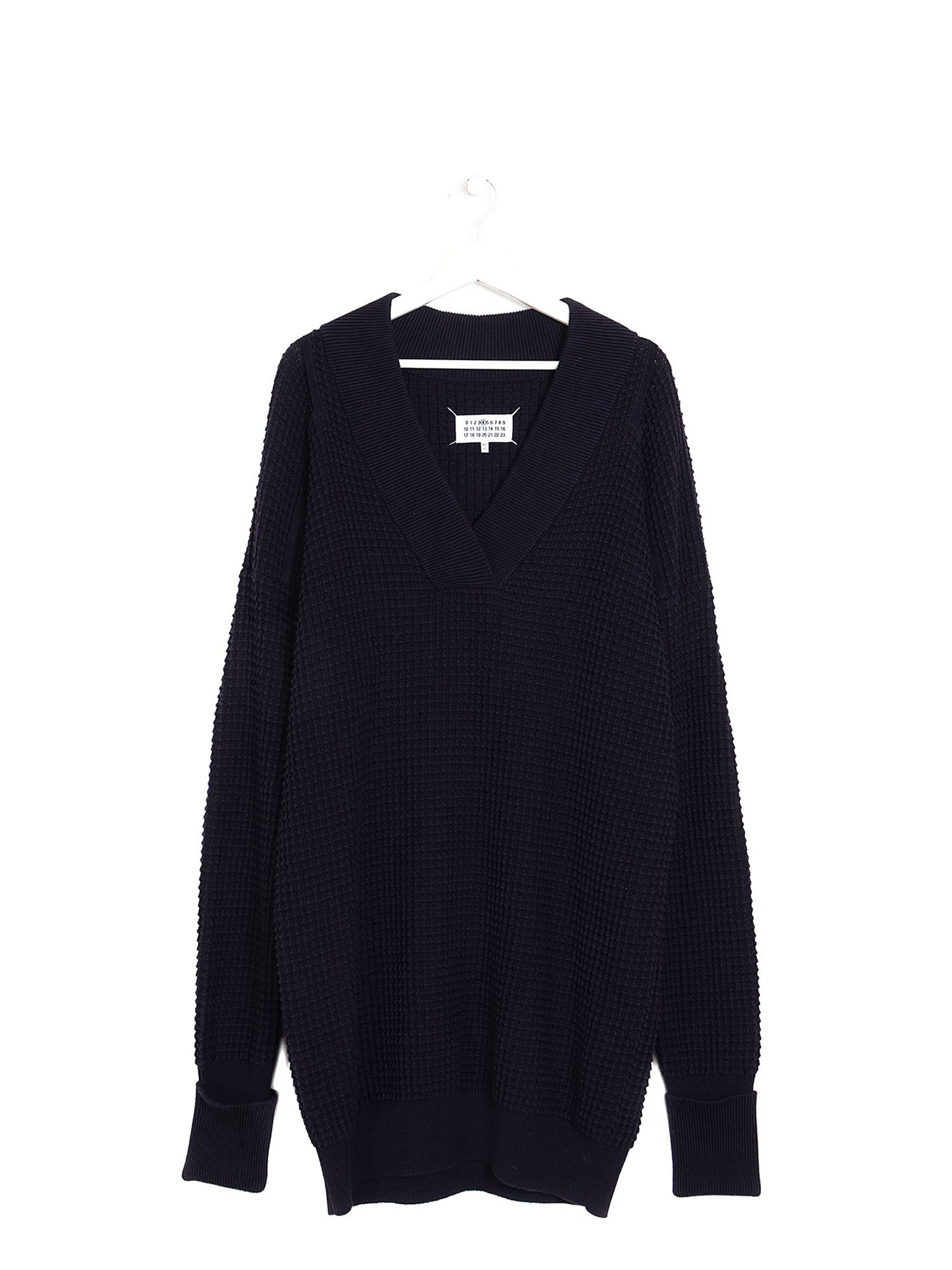 Maison Margiela Oversized V Neck Sweater RUSE