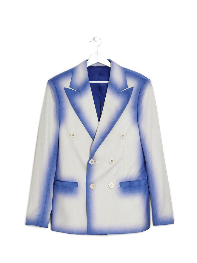 KidSuper Studios Gradient Pattern Double-Breasted Blazer