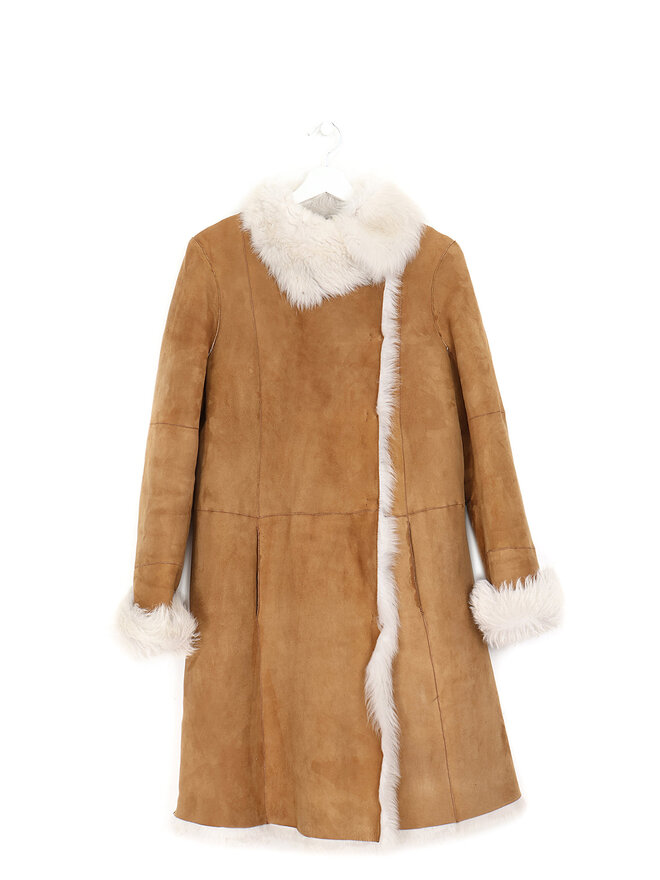 JOSEPH Veste Mi-Longue en Shearling JOSEPH Veste Mi-Longue en Shearling