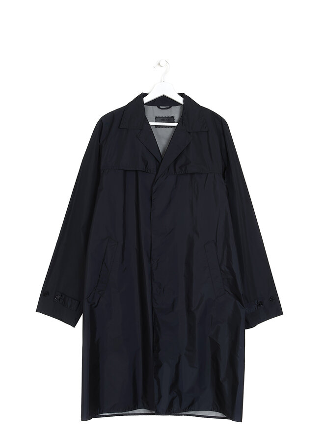 PRADA Manteau coupe-vent bleu marine PRADA Manteau coupe-vent bleu marine