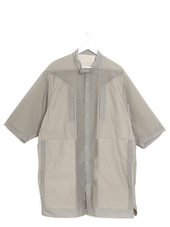 Rick Owens Chemise en nylon rayée Rick Owens Chemise en nylon rayée