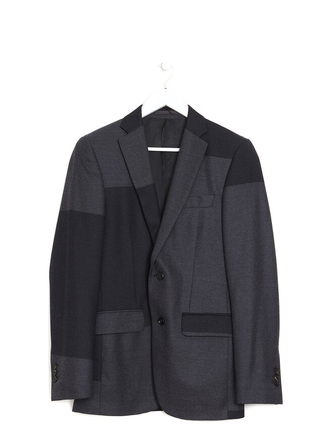 École de Pensée Blazer en Laine Bicolore École de Pensée Blazer en Laine Bicolore