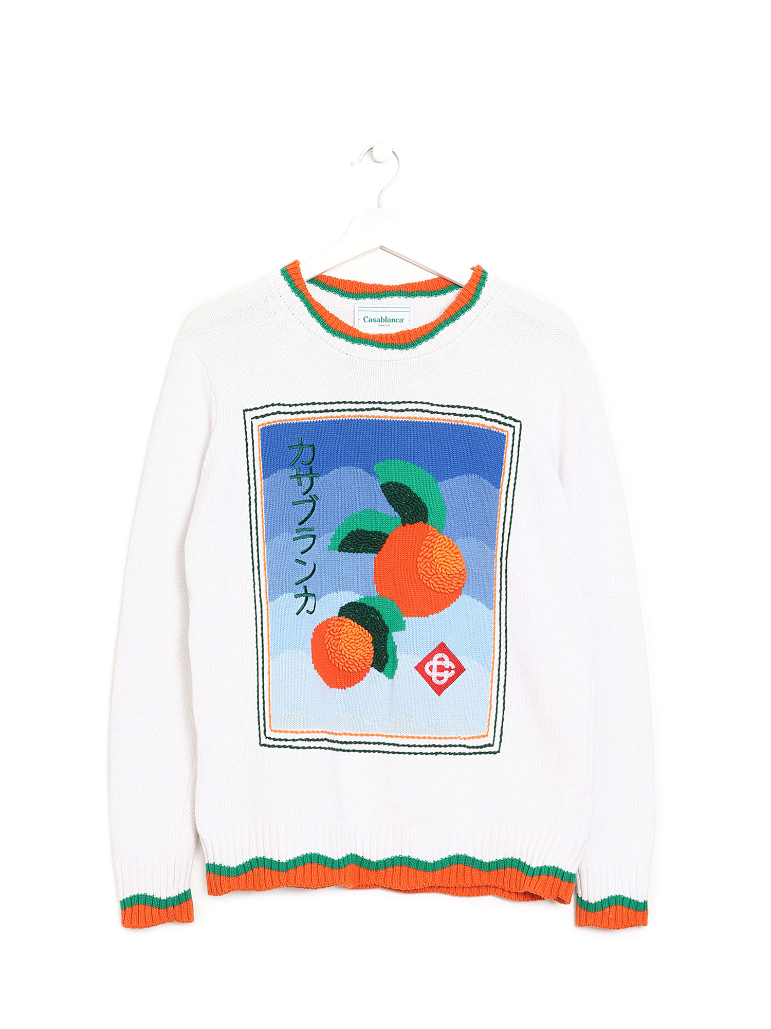 Casablanca Tennis Club Knit Sweater | RUSE