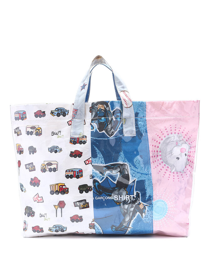 COMME des GARÇONS SHIRT Sac Cabas à Imprimé Graphique COMME des GARÇONS SHIRT Sac Cabas à Imprimé Graphique