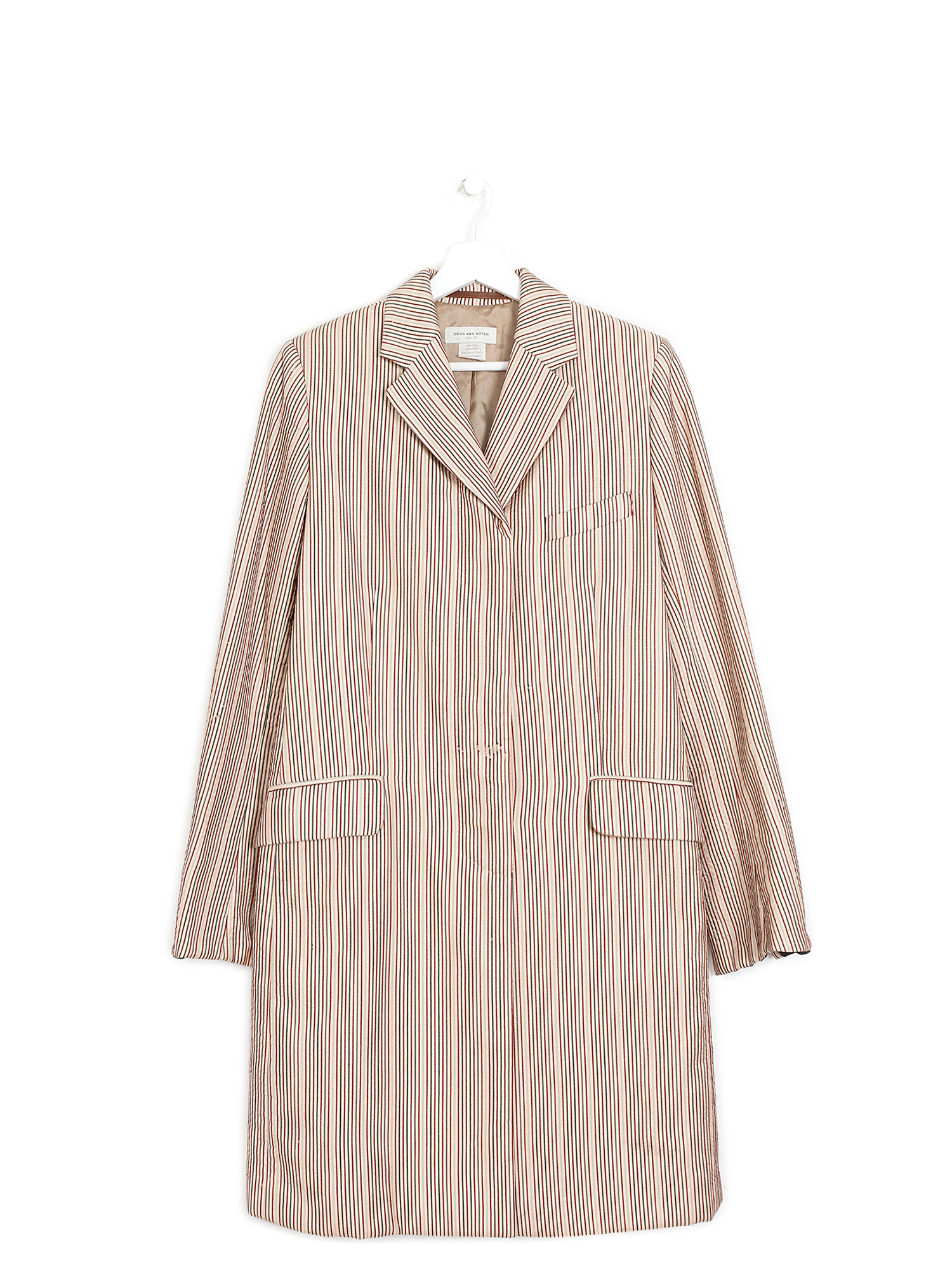 Dries Van Noten Striped Silk-Linen Jacket | RUSE Dries Van Noten Striped Silk-Linen Jacket | RUSE