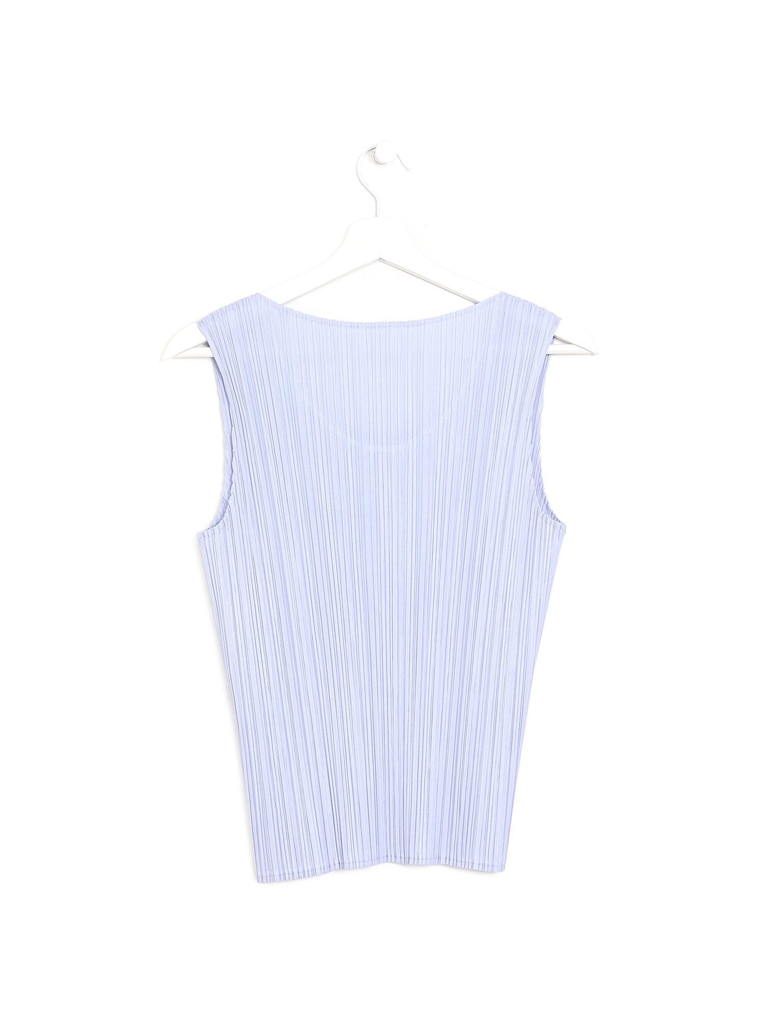 Pleats Please Signature Pleated Sleeveless Top