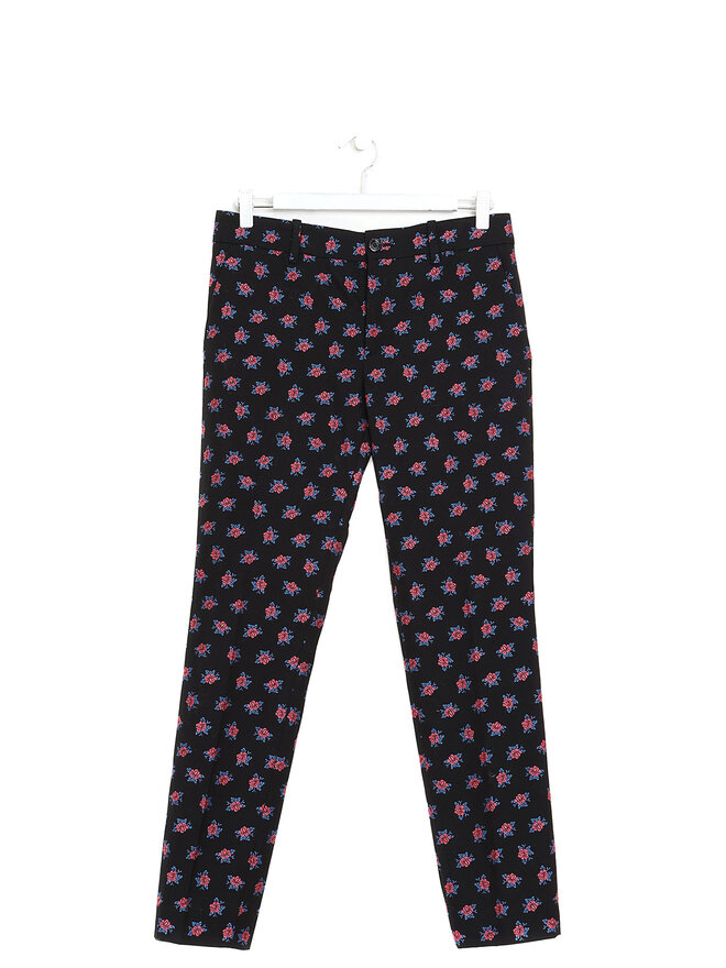 GUCCI Floral Print Pants
