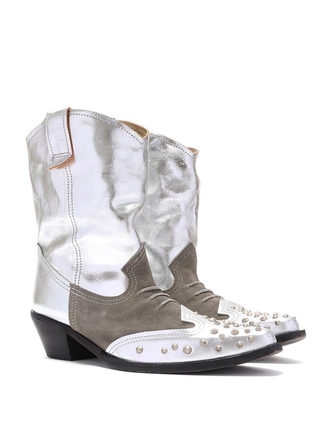 JUNYA WATANABE COMME des GARÇONS Bottines Cowboy Cloutées