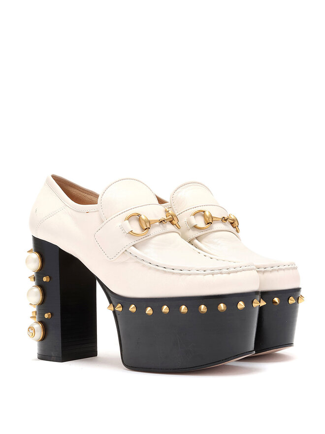 GUCCI Vegas Platform Loafers