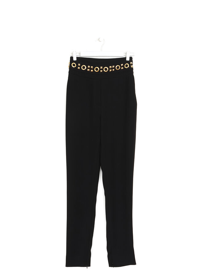 Alexandre Vauthier High-Waisted Studded Trousers