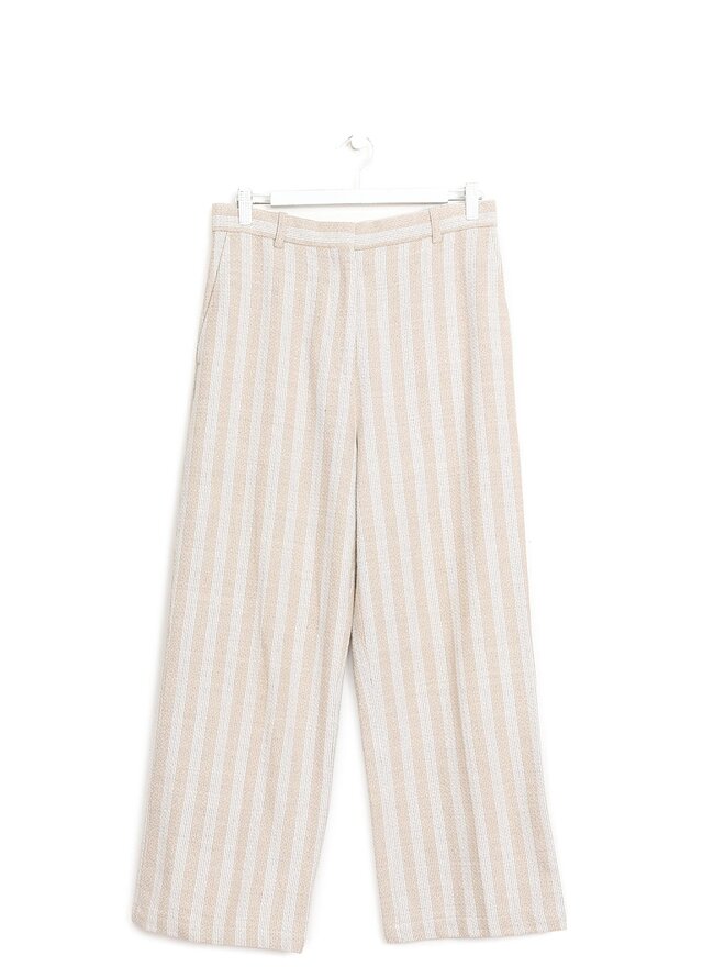 Acne Studios Striped Cotton-Blend Trousers