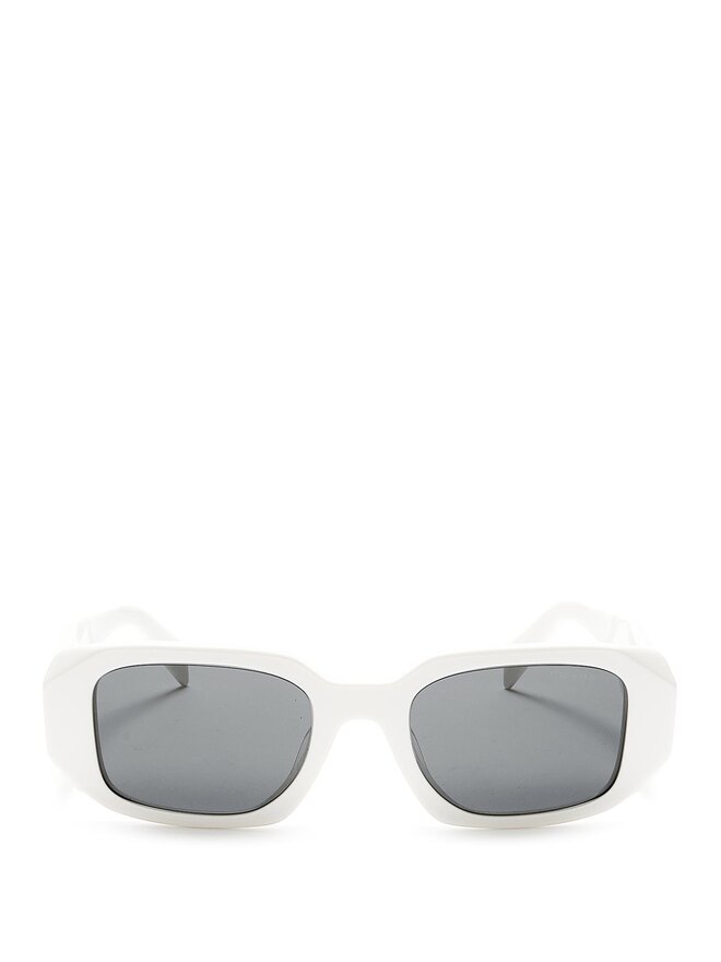 PRADA Lunettes de soleil en acétate blanches