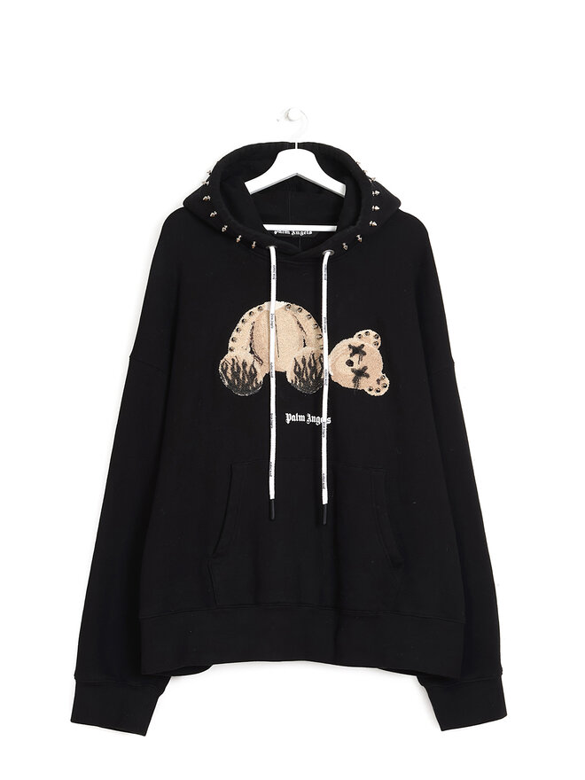 Palm Angels Teddy Bear Graphic Hoodie
