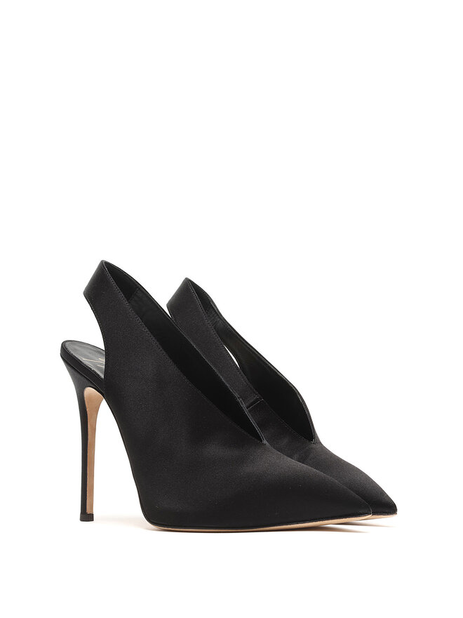 Giuseppe Zanotti Satin Slingback Pumps