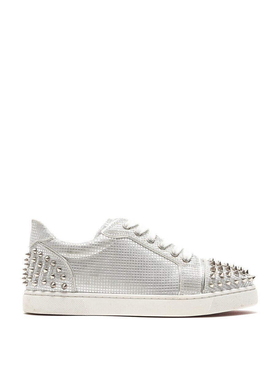 Christian Louboutin Rhinestone Spike Sneakers | RUSE