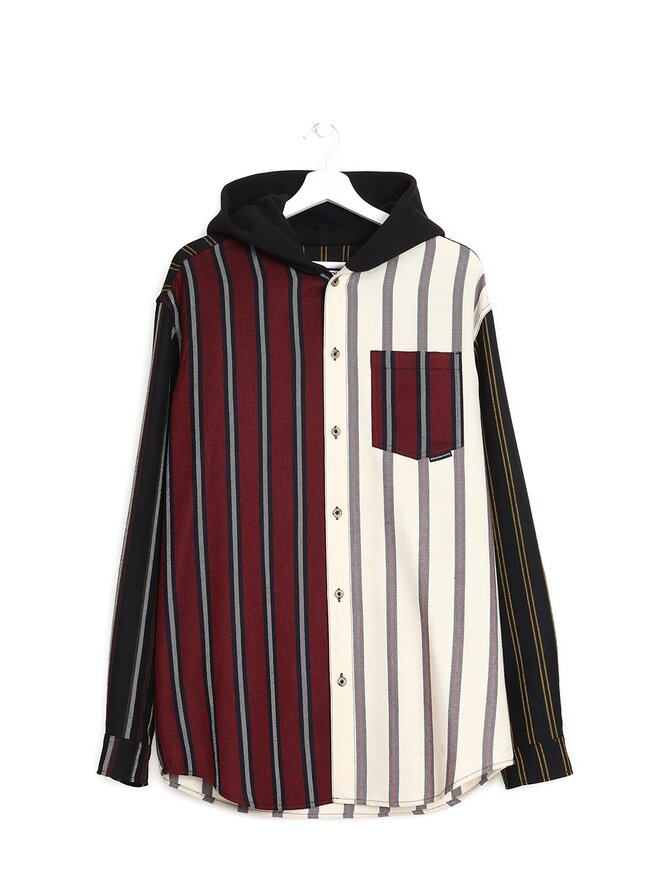 ALEXANDER WANG Locharron Striped Wool Shirt
