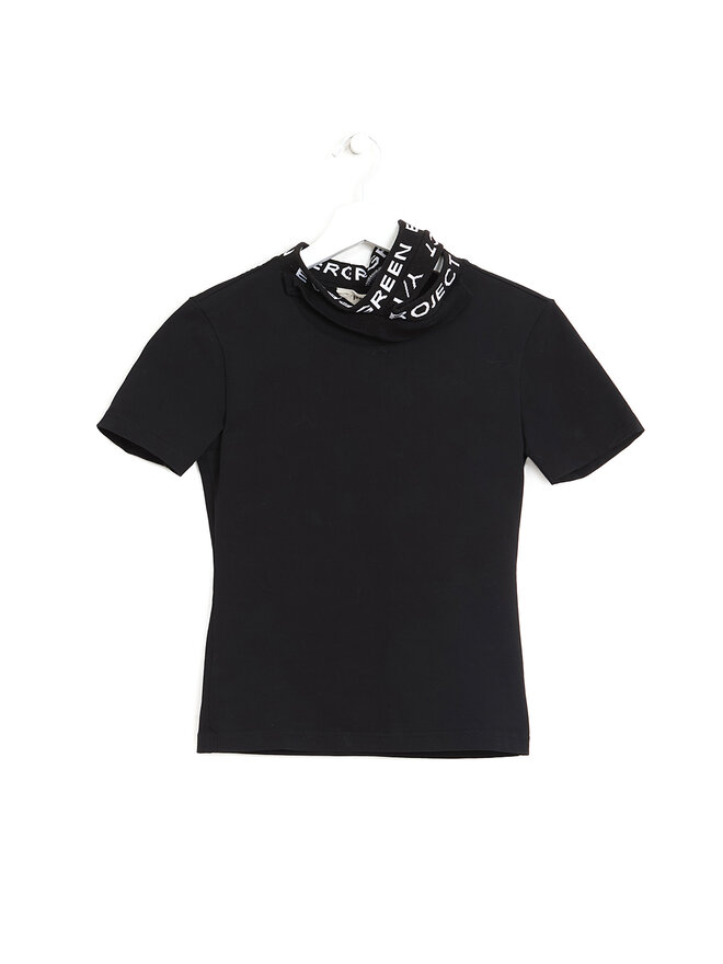 Y/PROJECT Elastic Logo Crew Neck T-Shirt