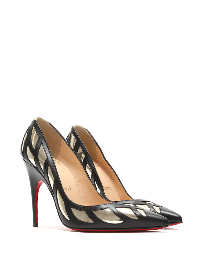 Christian Louboutin Escarpins simples 85 en cuir verni Christian Louboutin Escarpins simples 85 en cuir verni
