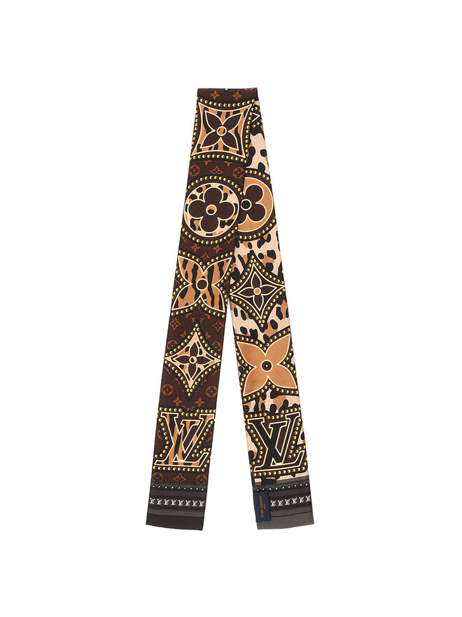 LOUIS VUITTON Monogram Silk Scarf