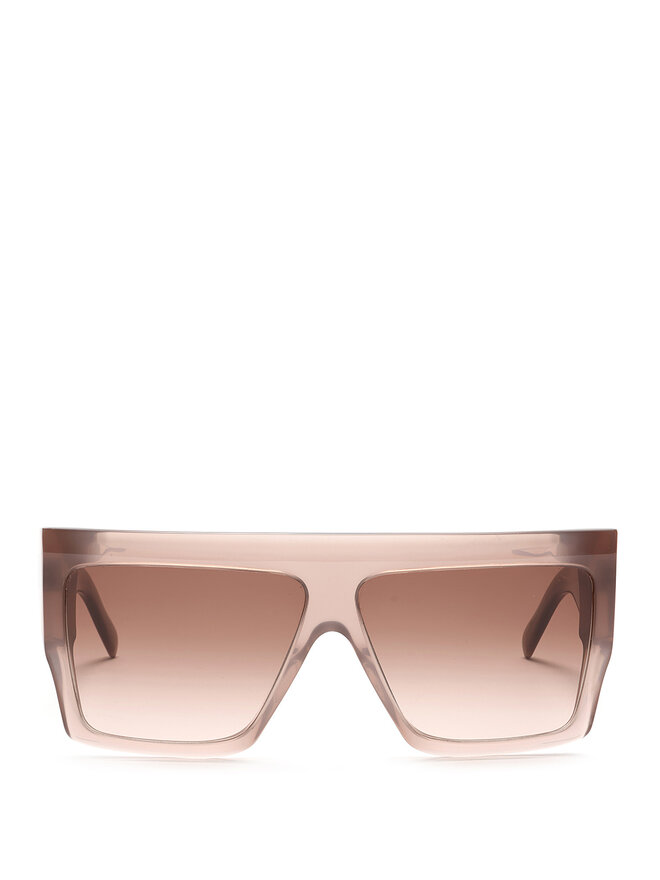 CELINE Lunettes de soleil oversize en acétate