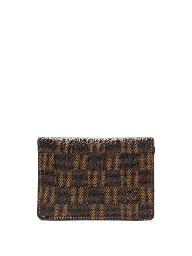 LOUIS VUITTON Damier Ebene Card Holder
