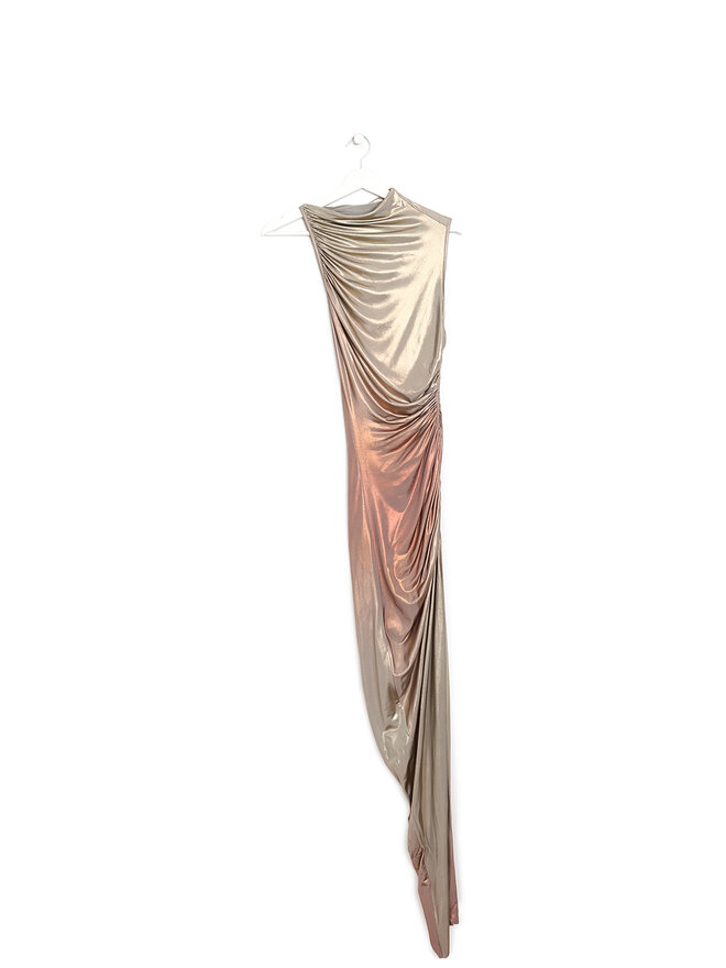 Rick Owens Lilies Svita Gradient Maxi Dress