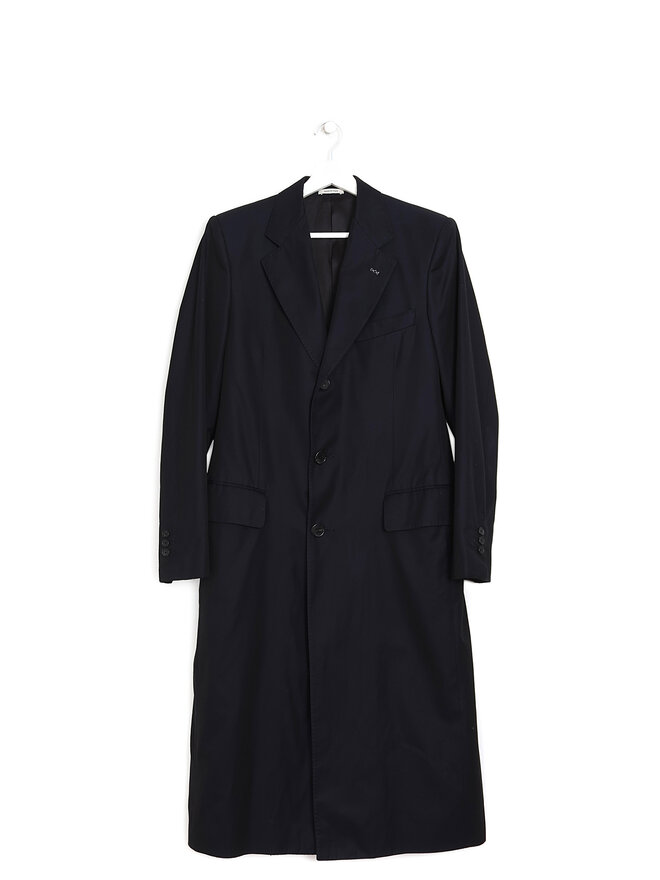 HUSBANDS Wool Jacket with Shirt Collar