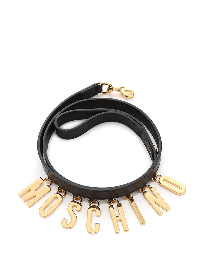 MOSCHINO Moschino Leather Logo Leash