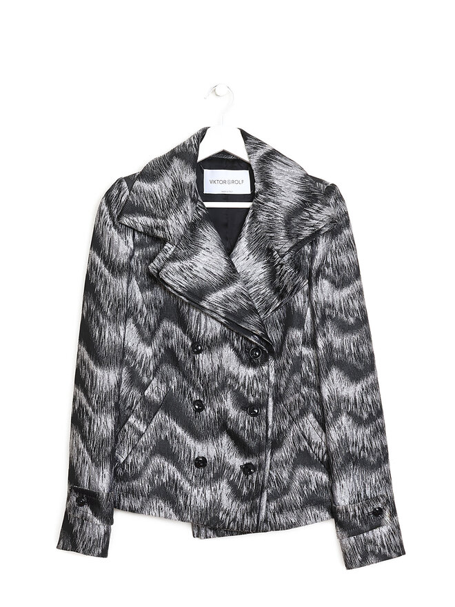 Viktor & Rolf Patterned Jacquard Blazer