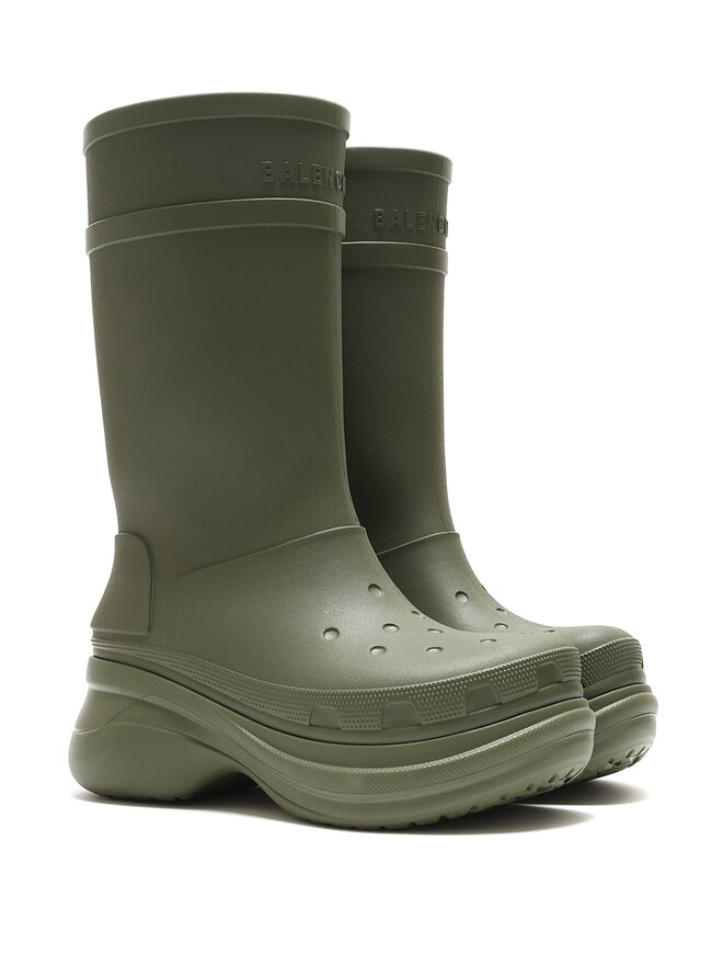 BALENCIAGA X CROCS Rubber Rain Boots