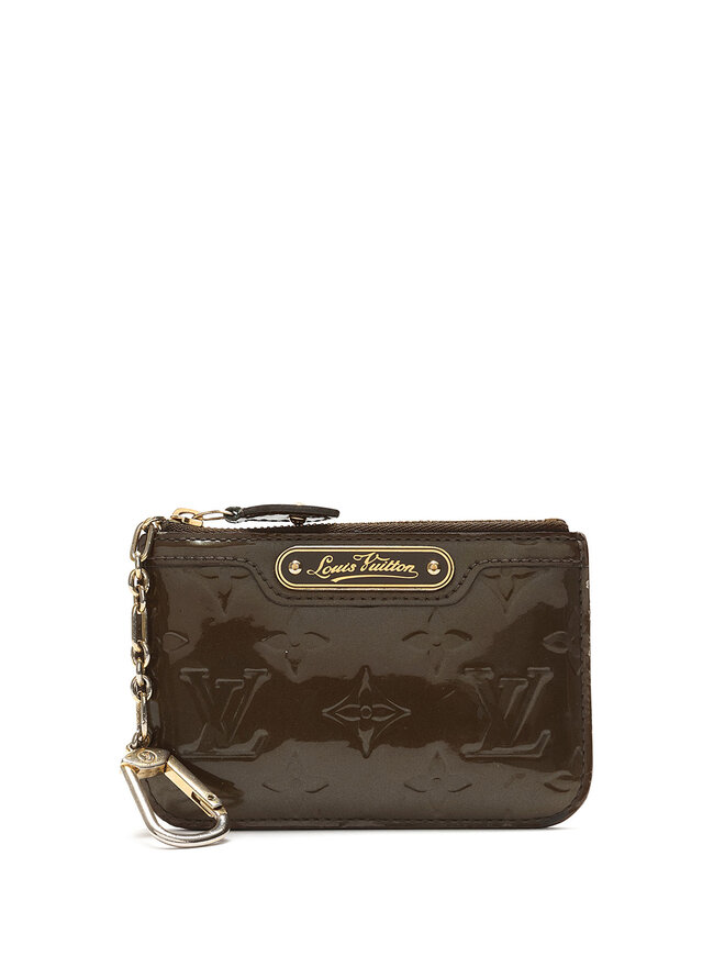LOUIS VUITTON Monogram Vernis Key Pouch