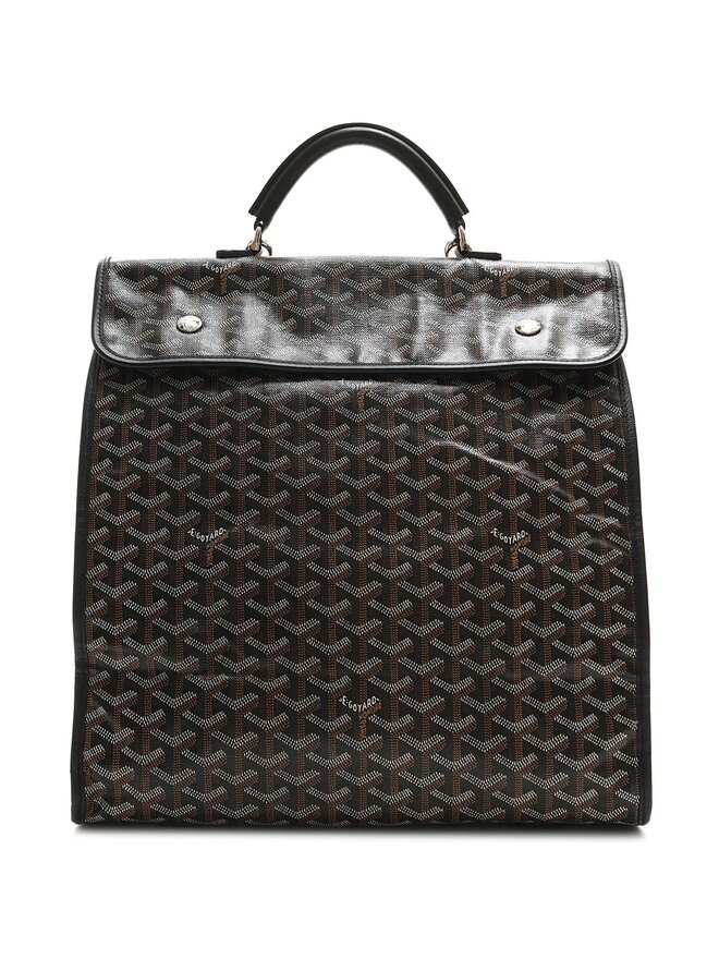 GOYARD Sac à dos pliable Chevron Goyardine GOYARD Sac à dos pliable Chevron Goyardine