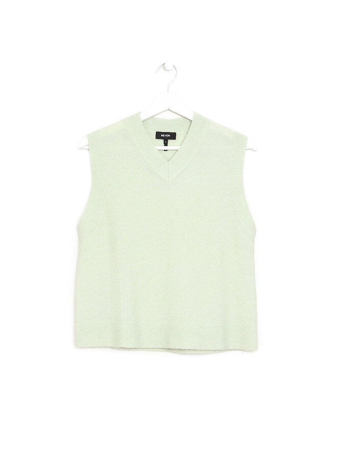 ME+EM Alpaca Wool V-Neck Knit Top