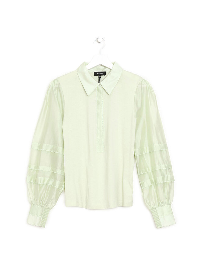 ME+EM Cotton-Modal Long Sleeve Shirt