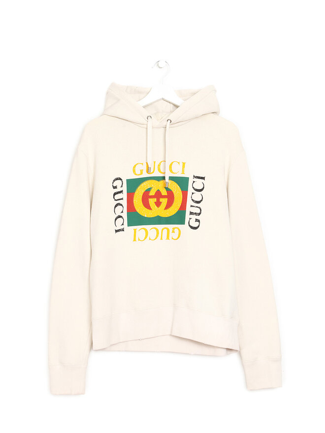 GUCCI Graphic Logo Hoodie