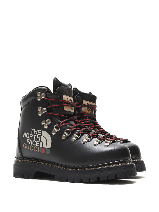 GUCCI x The North Face The North Face x Gucci Leather Hiking Boots