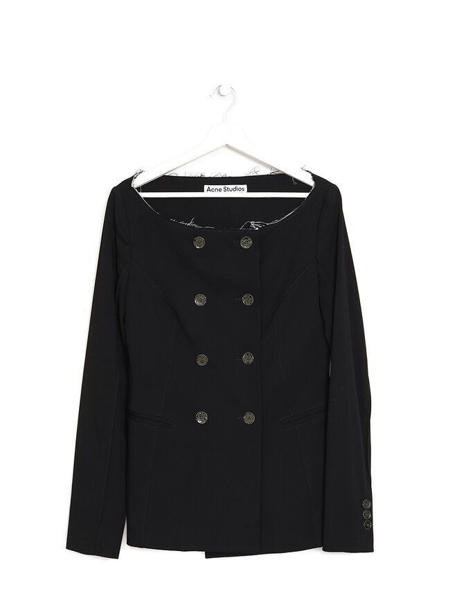 Acne Studios Blazer à Double-Boutonnage en Laine Acne Studios Blazer à Double-Boutonnage en Laine