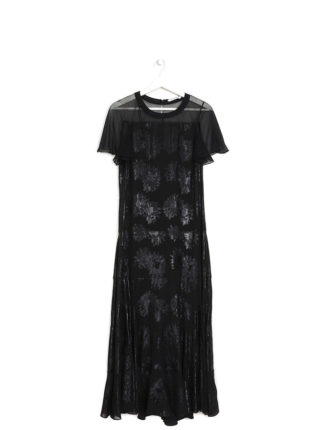 John Galliano Ensemble Robe Maxi Florale John Galliano