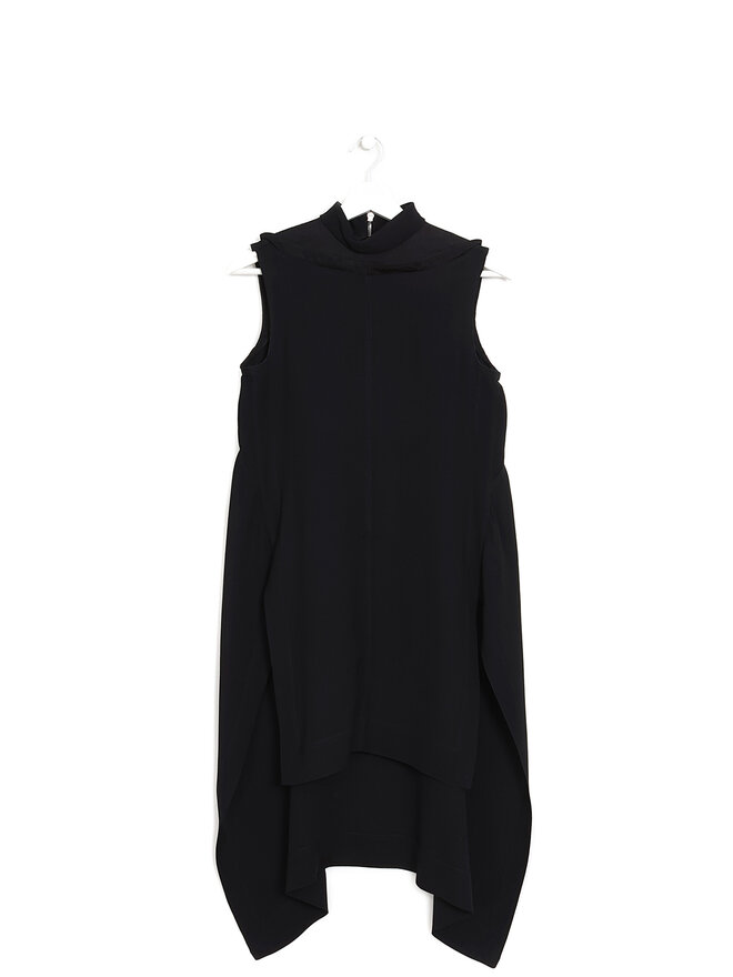 Rick Owens Sleeveless Silk Tunic
