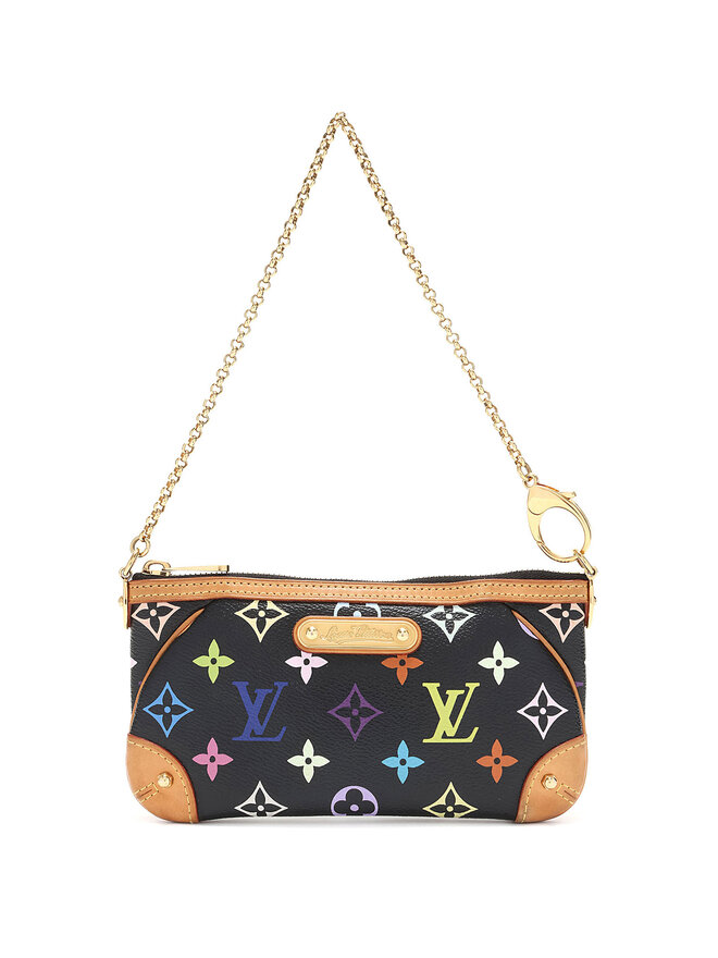 LOUIS VUITTON Pochette Monogram Multicolore Milla MM LOUIS VUITTON Pochette Monogram Multicolore Milla MM