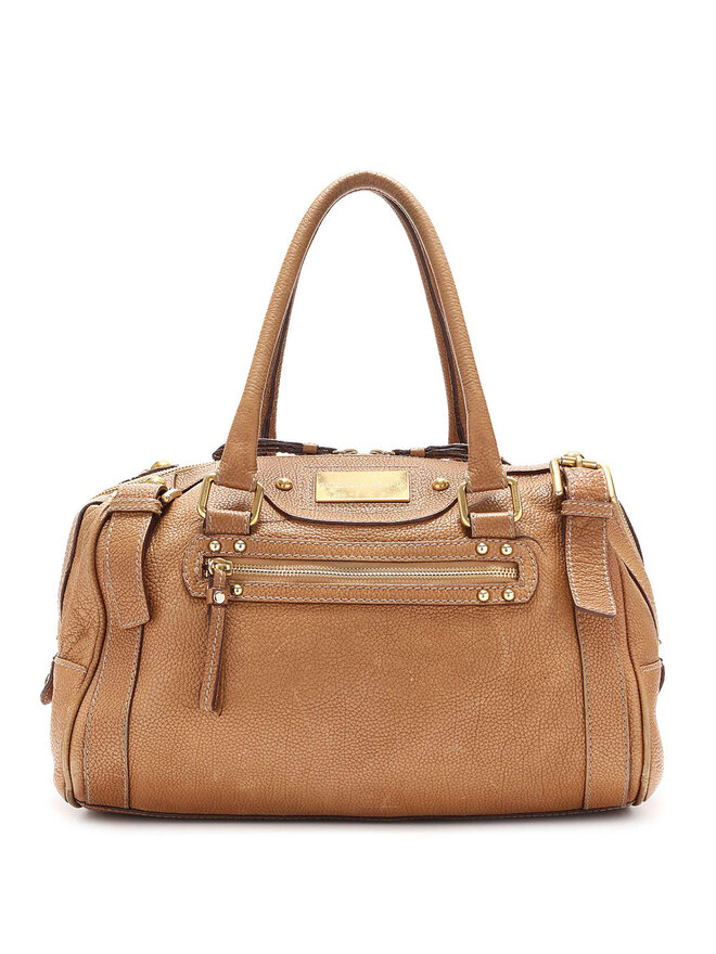 Dolce & Gabbana Sac Satchel en Cuir Grainé Dolce & Gabbana Sac Satchel en Cuir Grainé