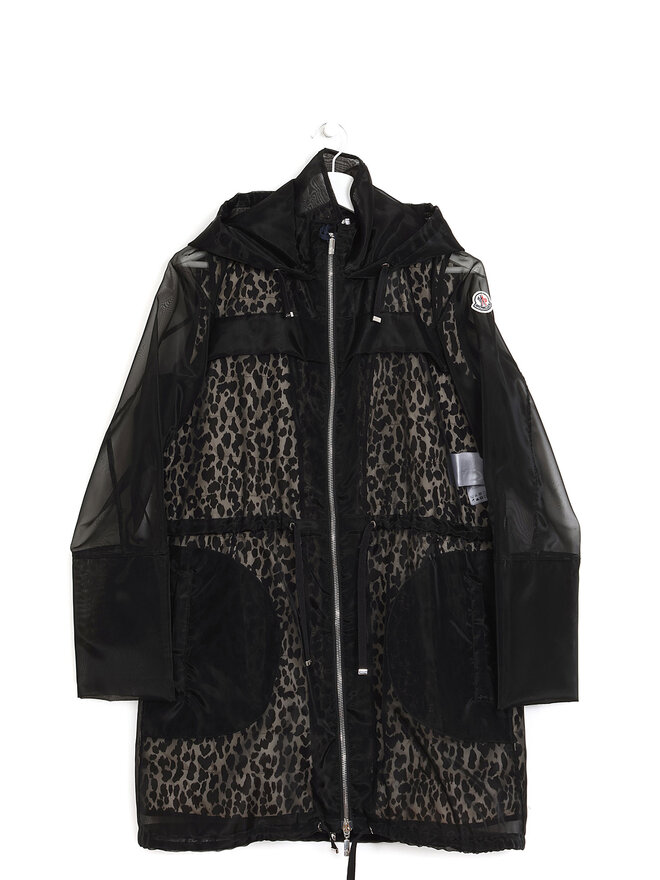 MONCLER Doumerc Giubbotto Semi-Transparent Coat