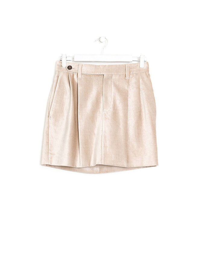 BRUNELLO CUCINELLI Mini-jupe en Velours BRUNELLO CUCINELLI Mini-jupe en Velours