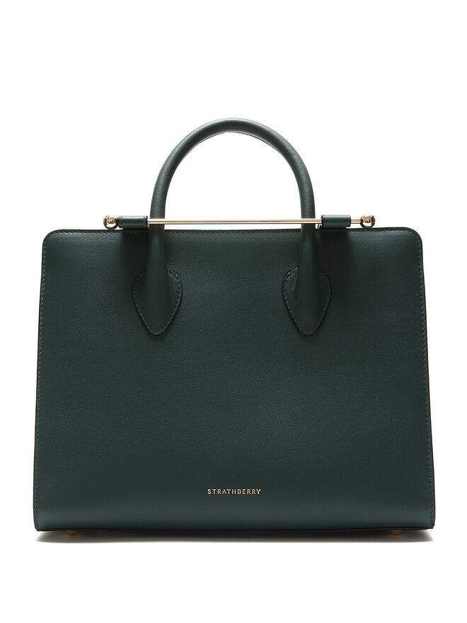 Strathberry Midi Tote Bag in Teal