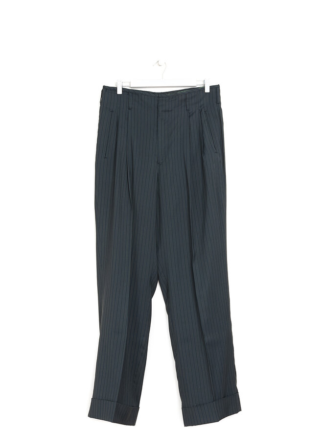 Jean Paul Gaultier Homme Striped Grey Trousers