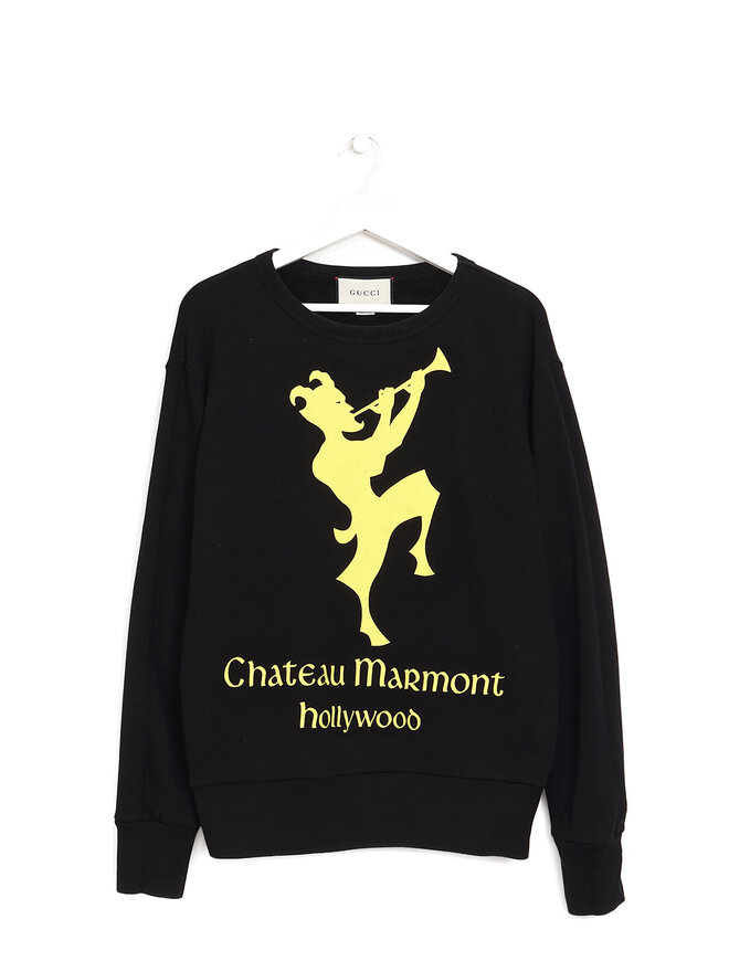 GUCCI Chateau Marmont Graphic Sweatshirt
